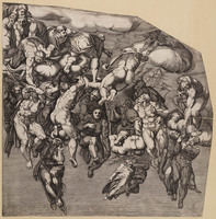 KG 00144
<br/>
Laatste Oordeel: uitverkorenen
<br/>
<em>Beatrizet, Nicolaus (1515 ? - na 1565)</em>